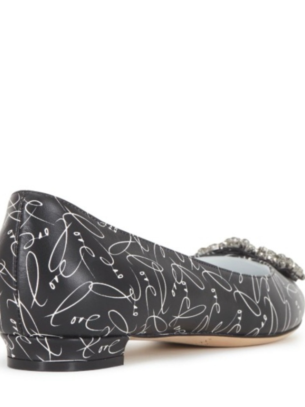 🛍️ RARE Limited Ed. Manolo Blahnik “A Decade of Love” Hangisi Flats Authentic